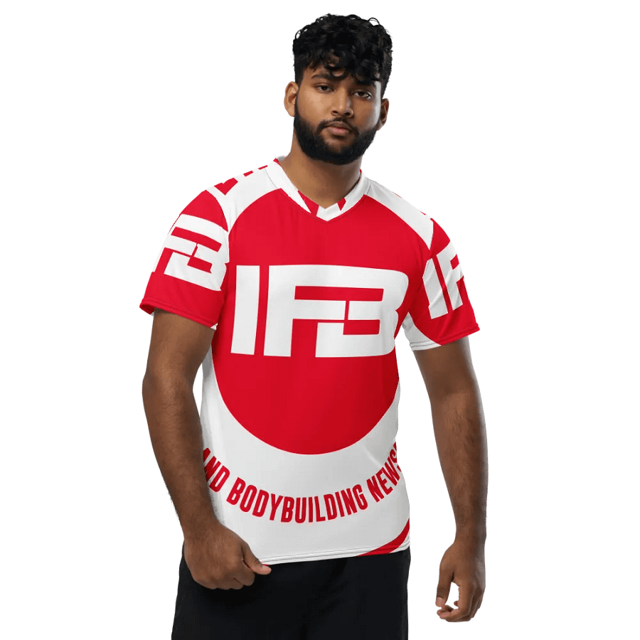 IFBNewsfeed.Org's All-Over Print Recycled Unisex Sports Jersey product image (4)