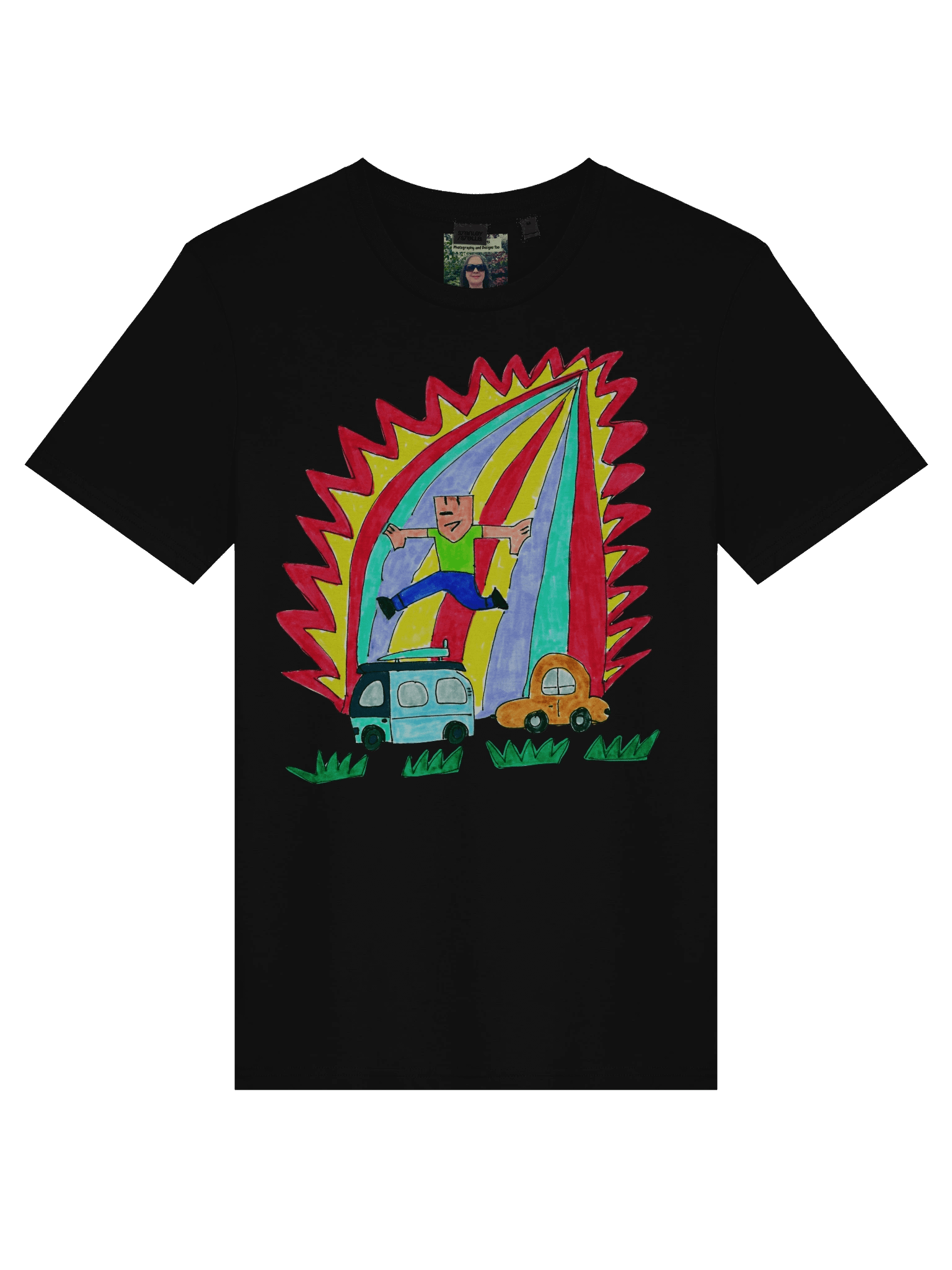 Rays of Freedom Unisex Organic Tee product image (10)