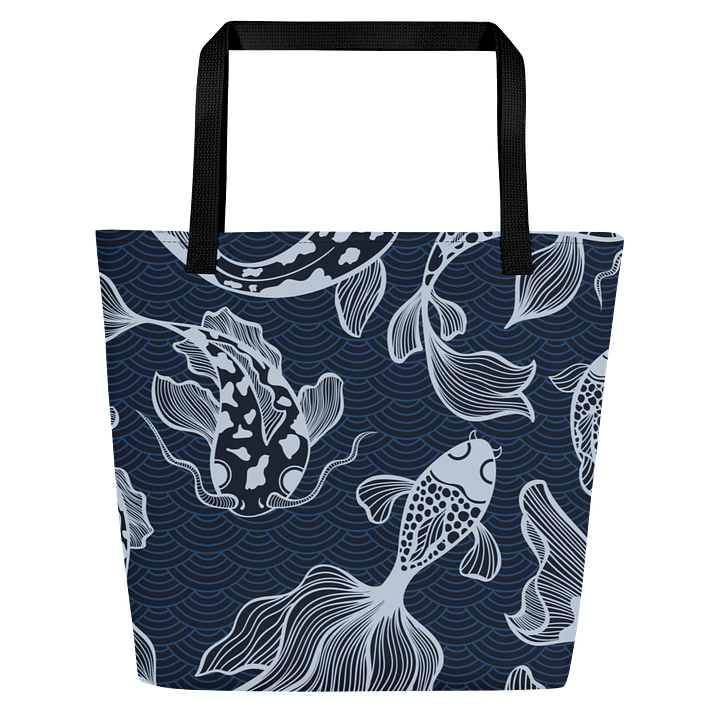 Koi Wave All-Over Tote Bag product image (1)
