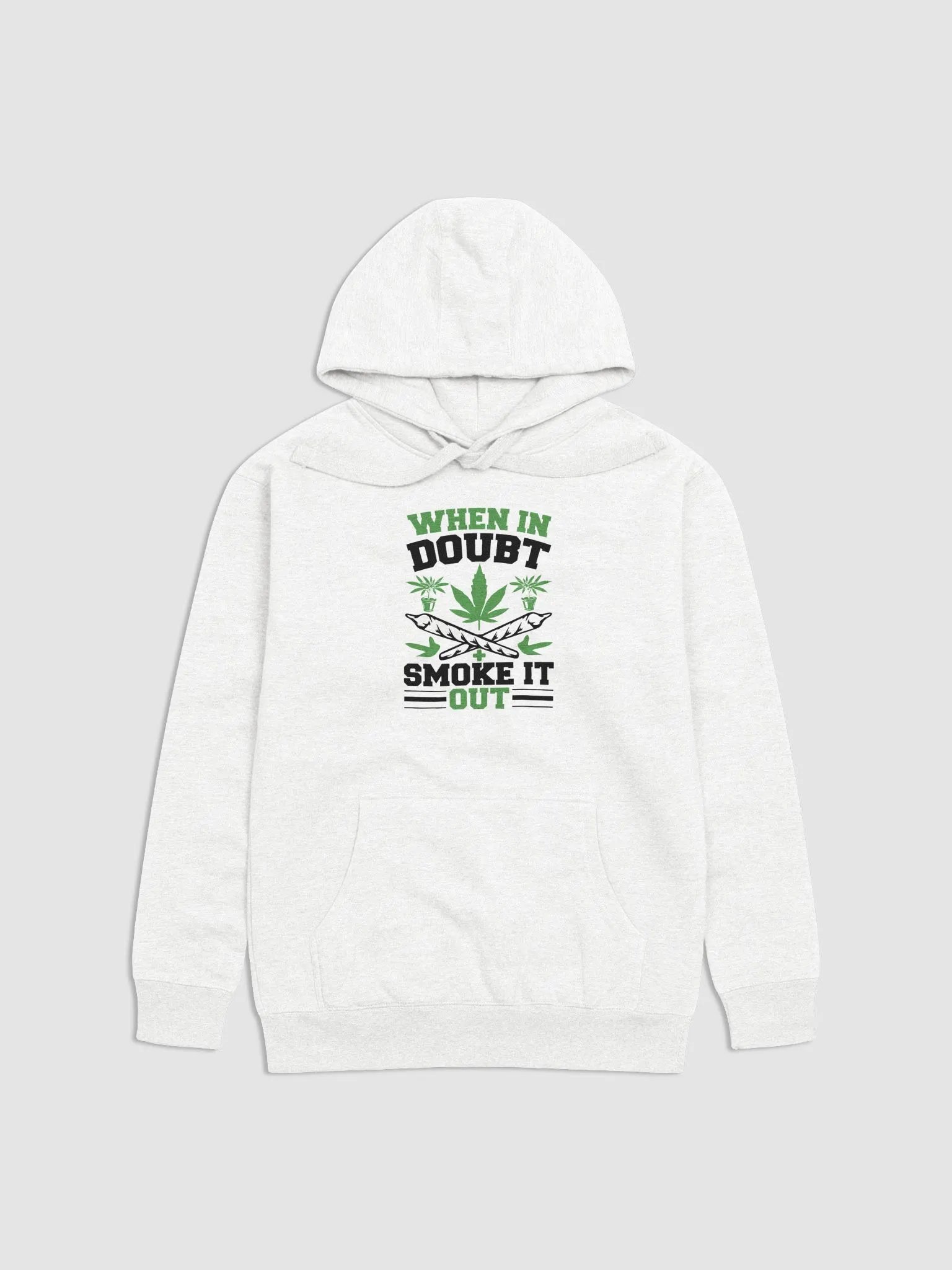 When In Doubt Smoke It Out - Adult Hoodie product image (1)