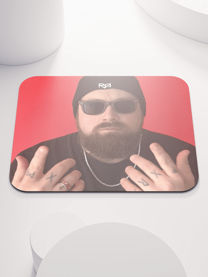 Raspberry Sky Red Mouse Pad product image (1)