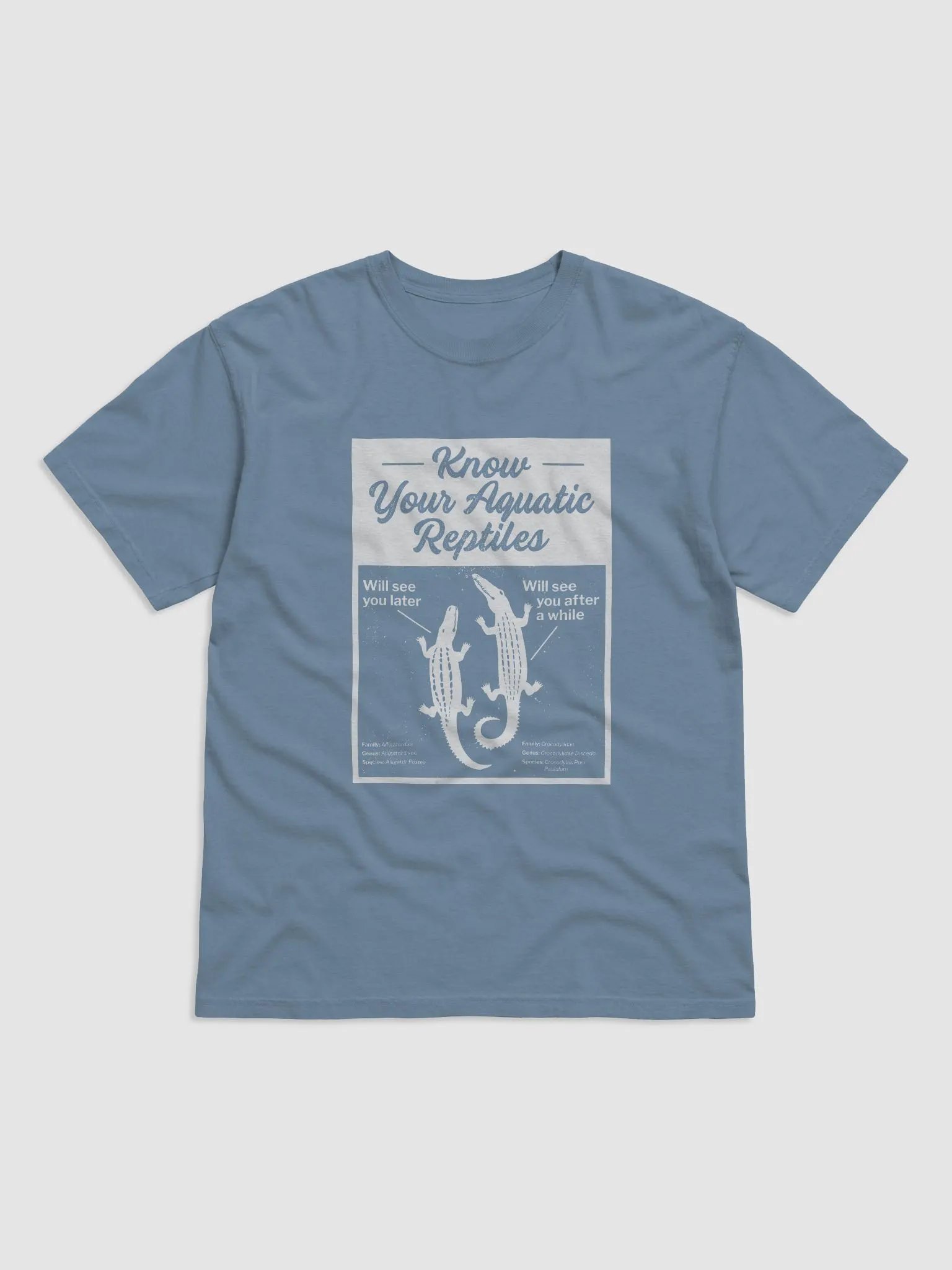 Know Your Aquatic Reptiles Tee product image (3)