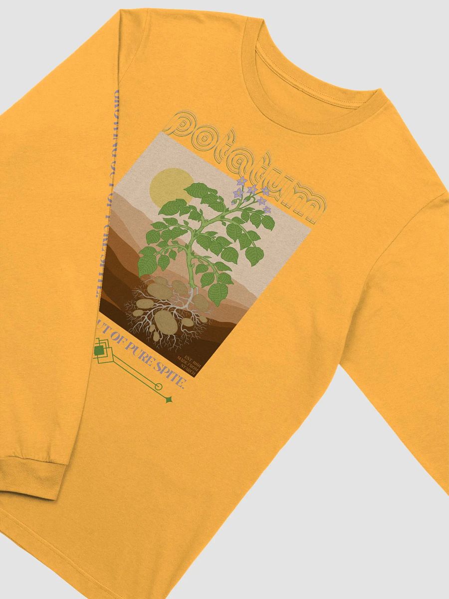 GROWING OUT OF PURE SPITE supersoft long sleeve tee product image (15)