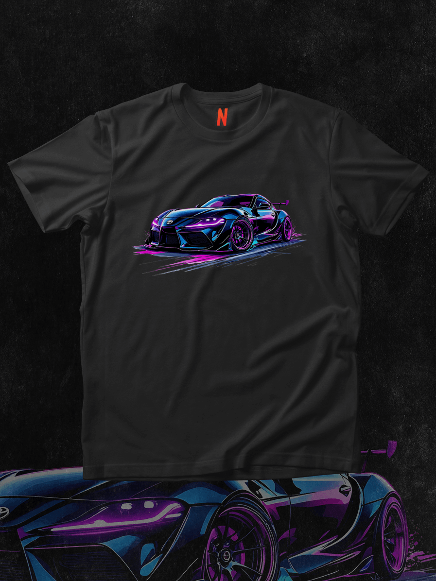 Velocity Car - Printed Tee High Quality product image (1)