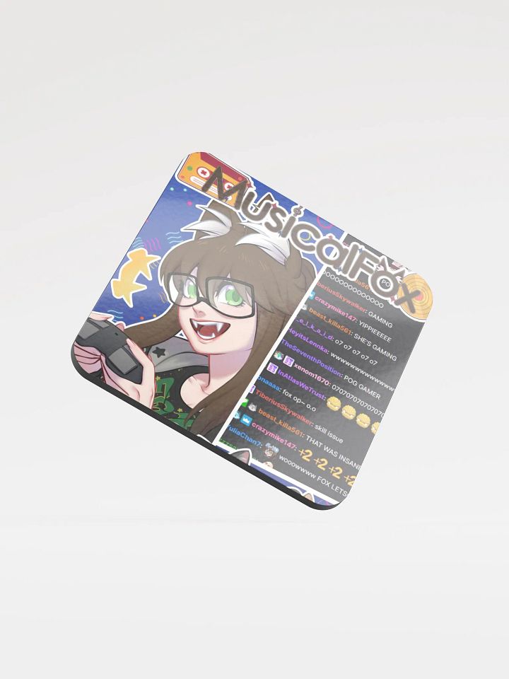 4 Year Streamversary Coasters product image (1)