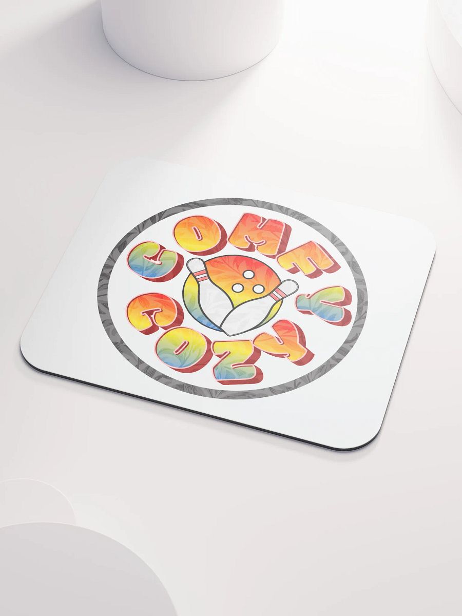 Comfy Cozy Bowling Sunset Strike Mouse Pad product image (3)