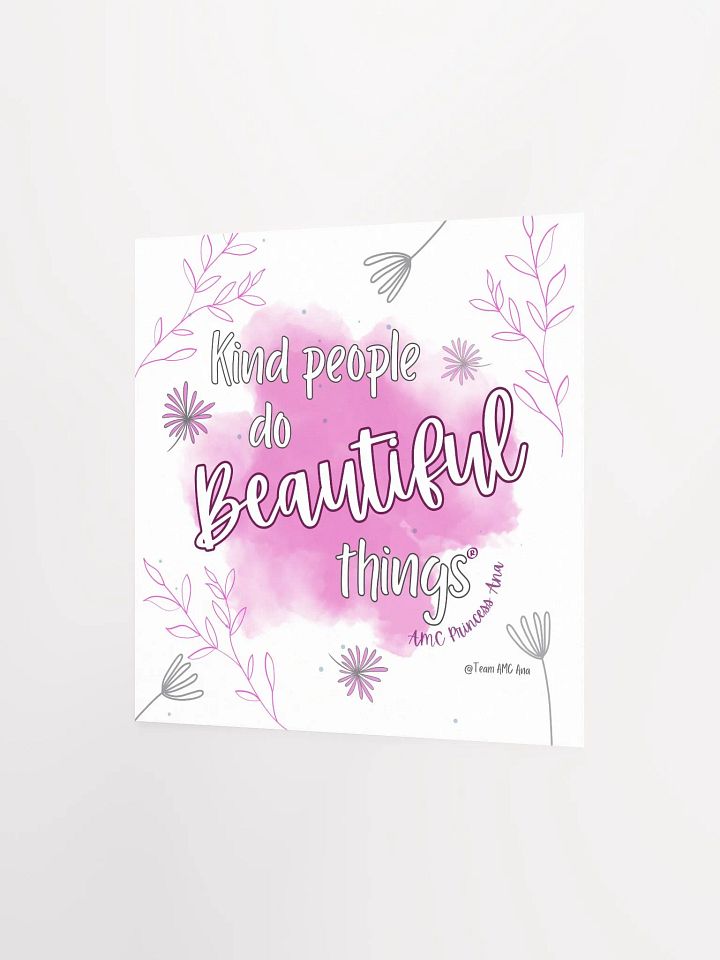 KPDBT - White/Pink Poster product image (6)