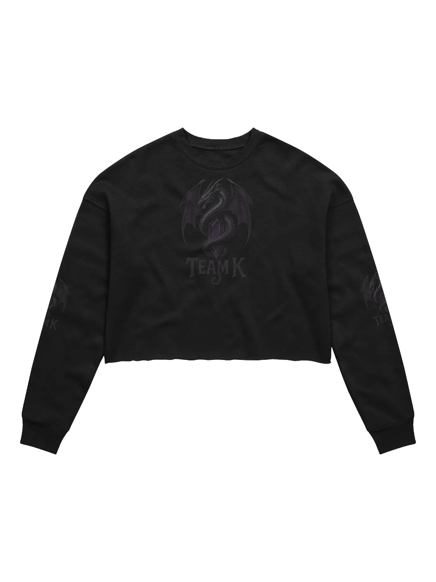 Team K V-4 Crop Sweatshirt product image (1)