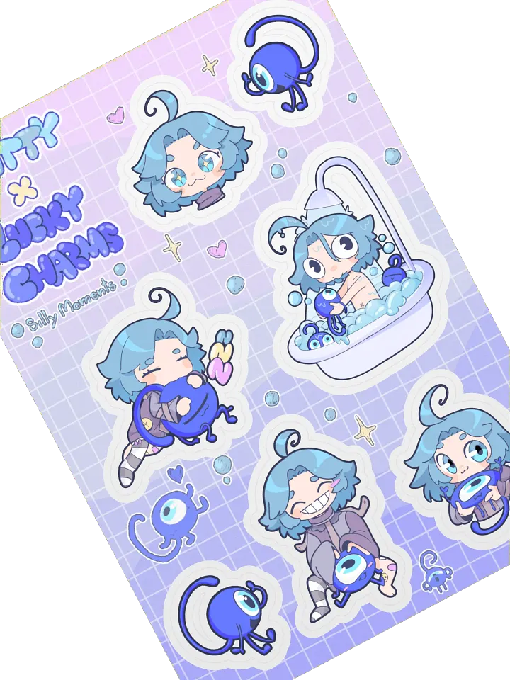Mitty X Lucky Charms Silly Moments - Sticker Sheet product image (2)