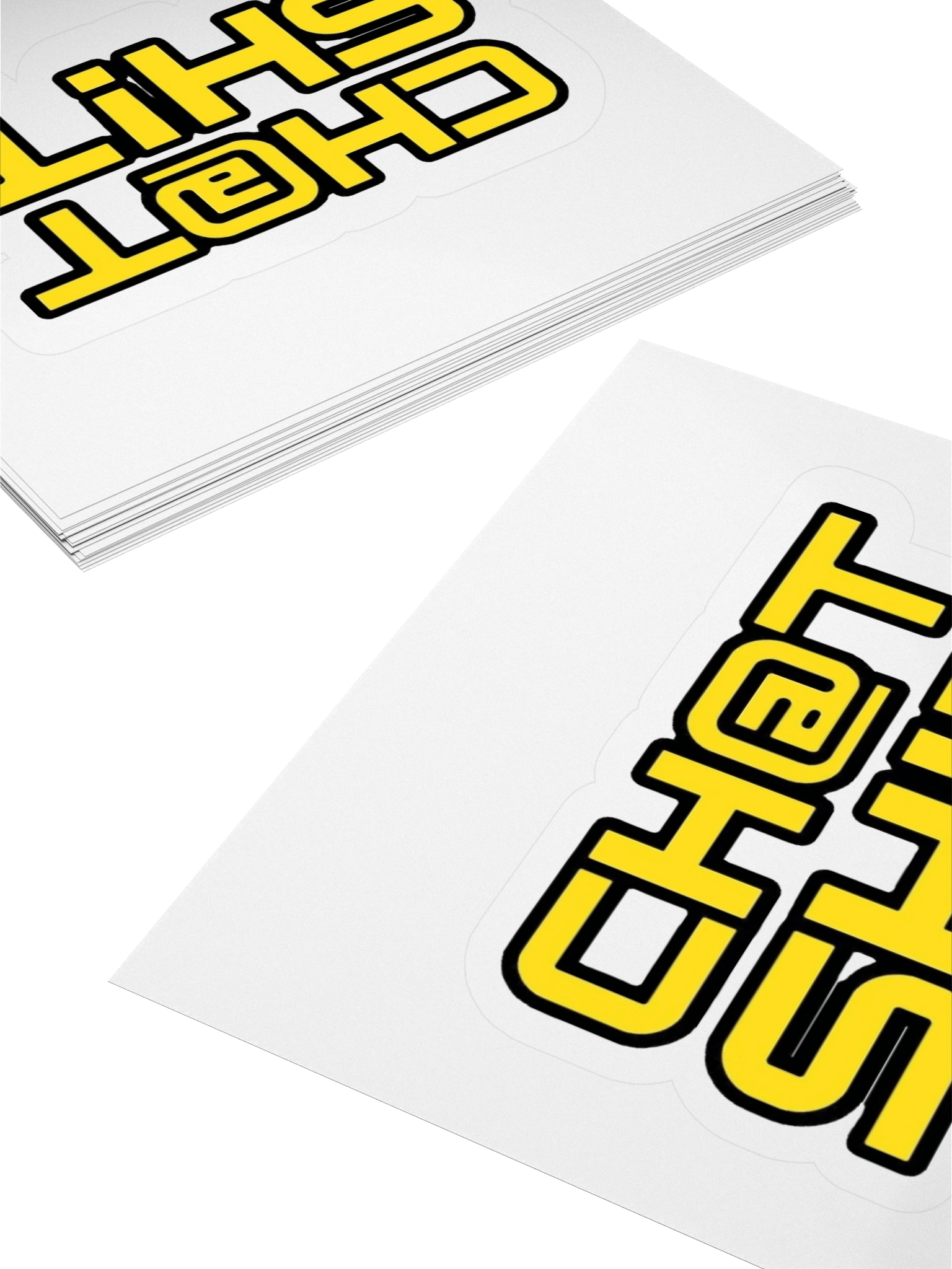 CH@T SH!T - STICKER 001 product image (8)