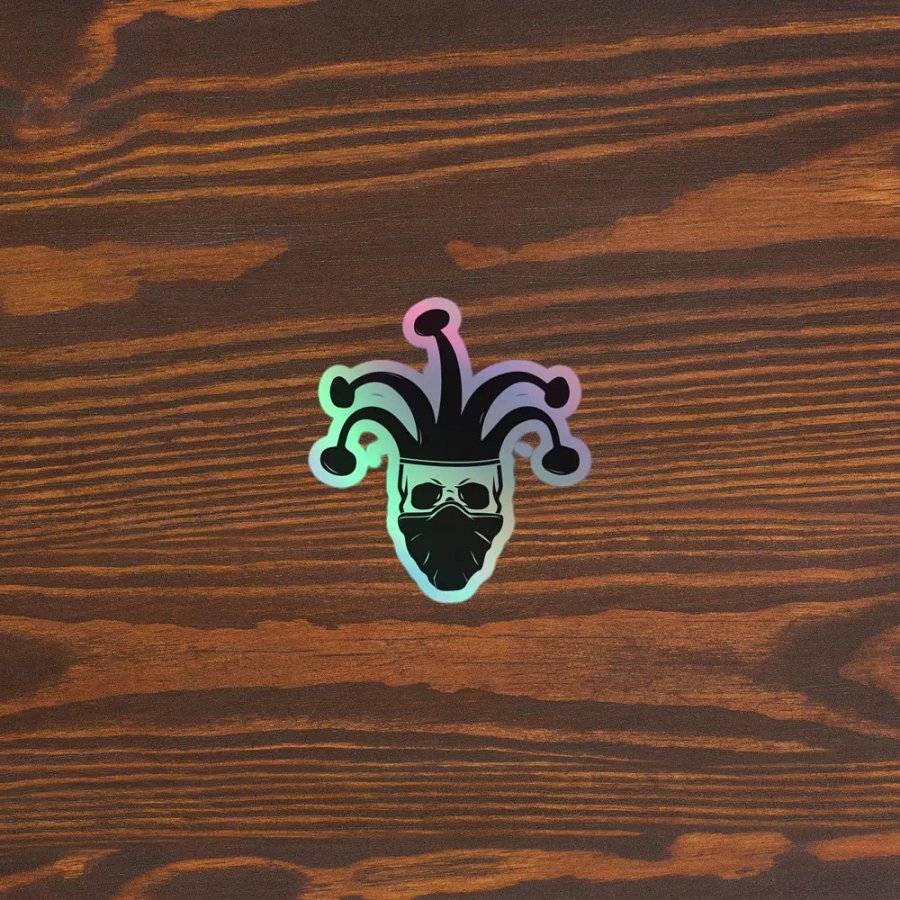 Dead Jester - Holo sticker product image (3)