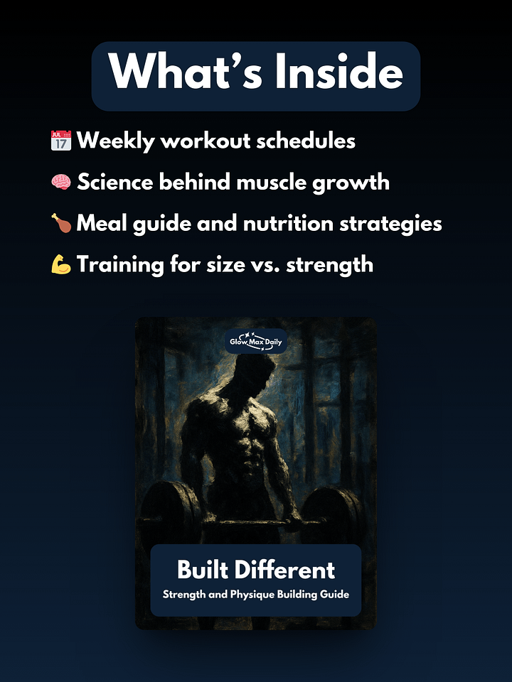 BUILT DIFFERENT - Strength and Physique Building Guide (Ebook) product image (2)