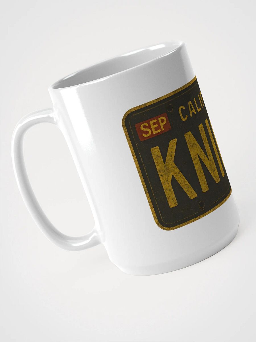 California Knight License Plate Mug product image (3)