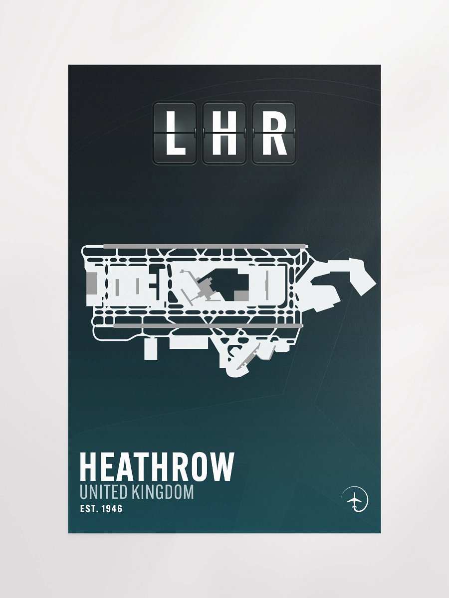 London LHR Poster product image (1)