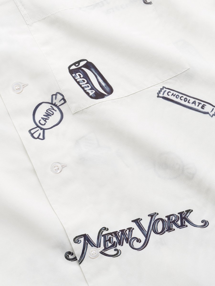 New York x Knickerbocker Corner Store Rayon and Cotton Shirt product image (10)