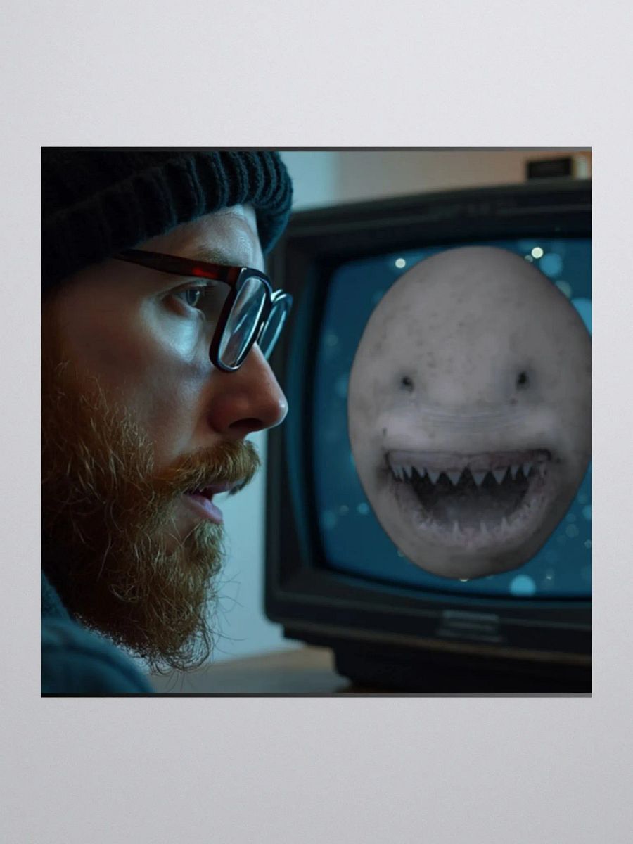 WTF AM I WATCHING sticker product image (1)