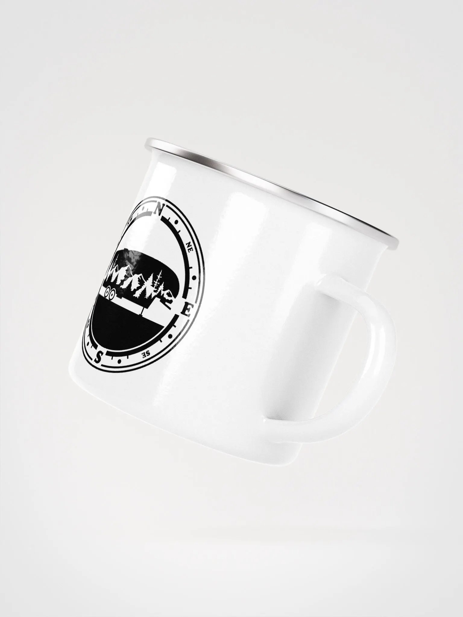 5th Wheel Camper Enamel Mug product image (5)