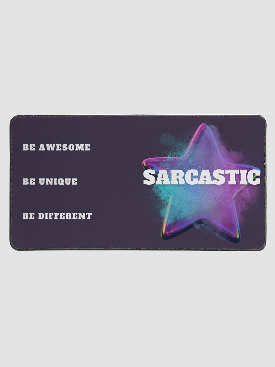 Sarcastic Large Mousepad product image (1)
