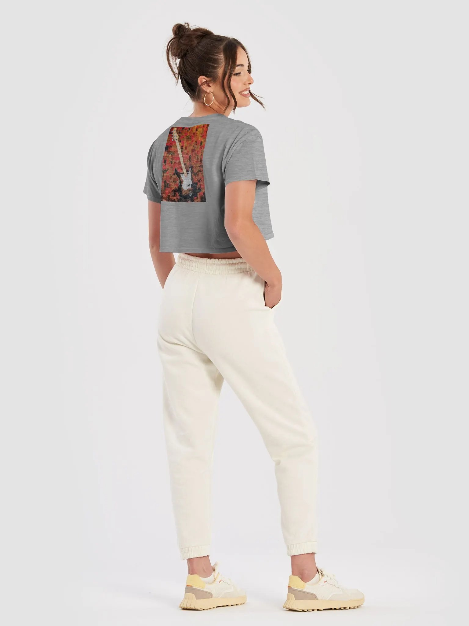 POLARY'S Women's Crop Top Electric Bass product image (1)