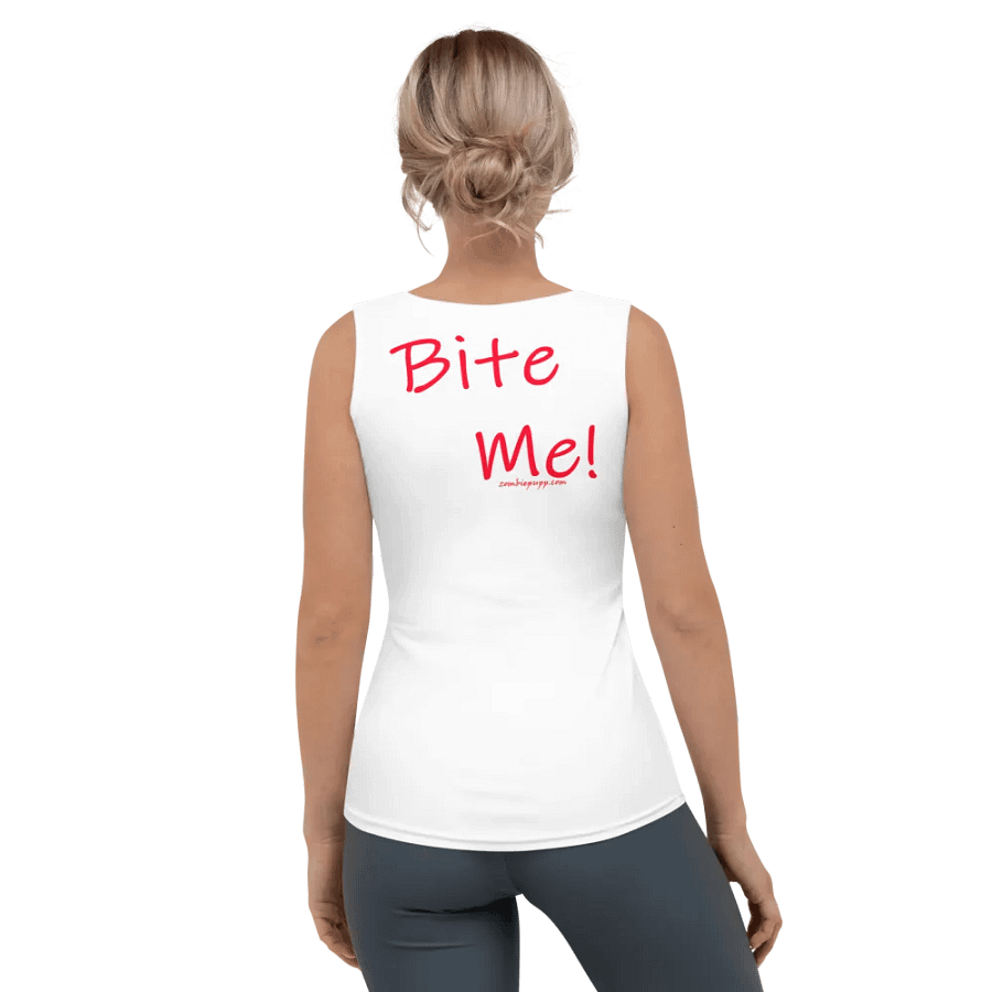 Rip Emoji Bite Me Women's Tank product image (2)