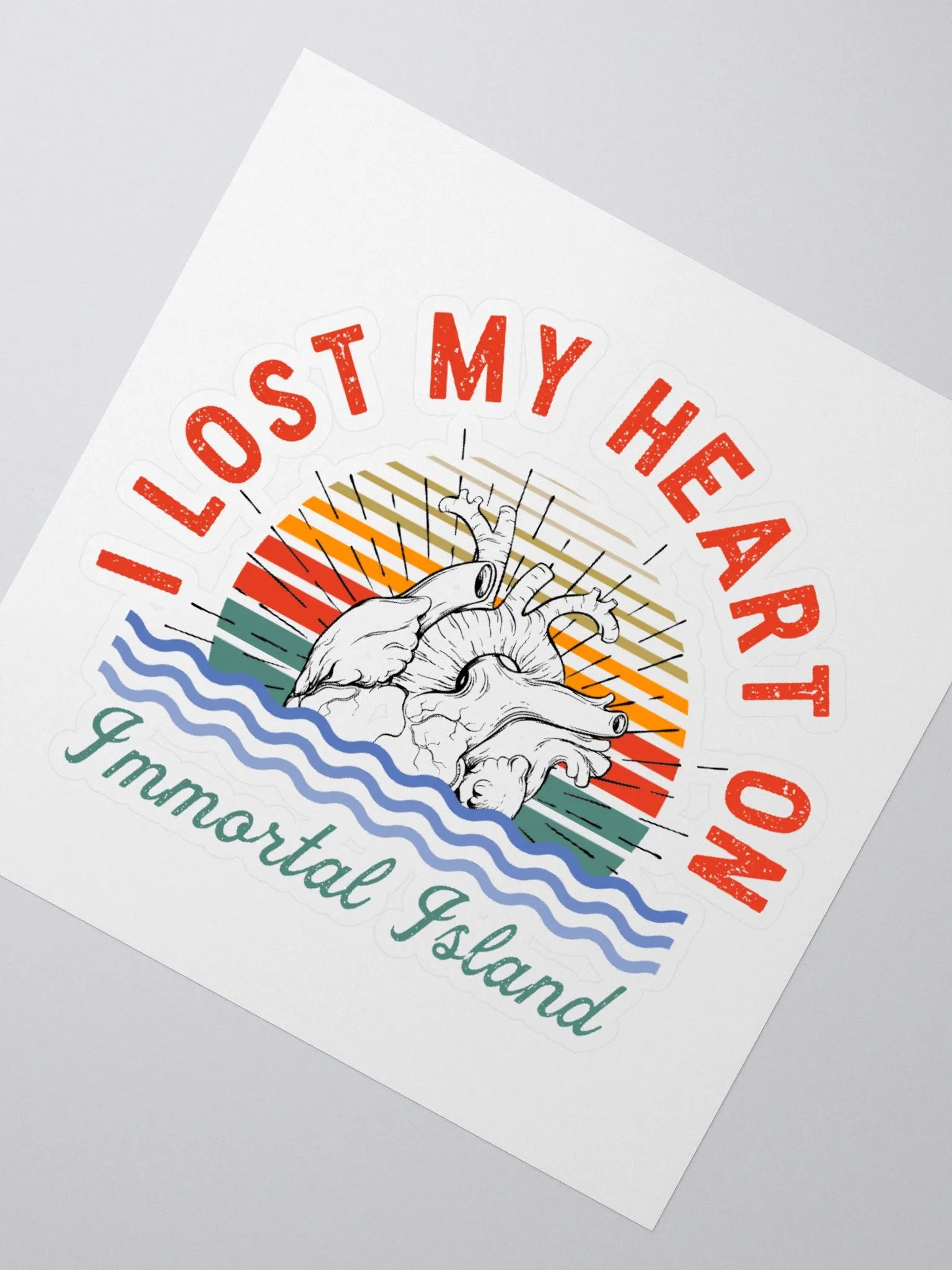 I Lost My Heart Sticker product image (2)