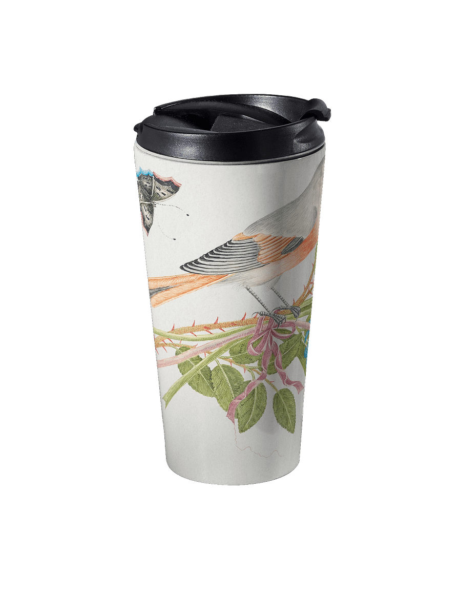 Whimsical Bird. Stainless Steel Mug product image (2)