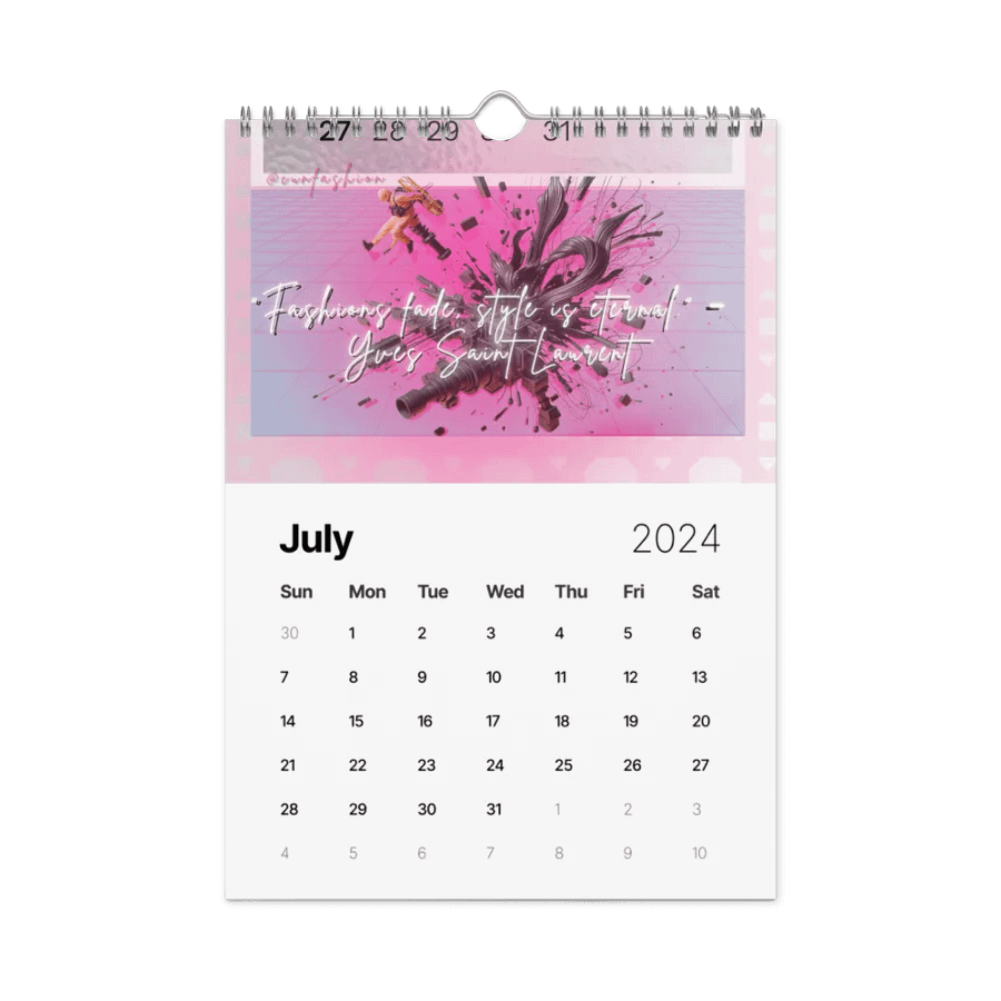 Cun's Fashion Inspiration Calendar product image (7)