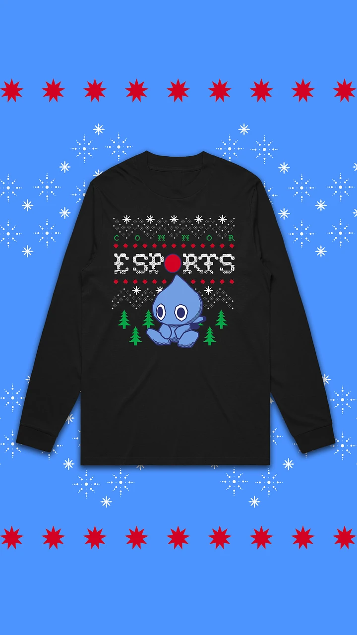 CHAO HOLIDAY PARTY LONG SLEEVE-BLACK product image (2)
