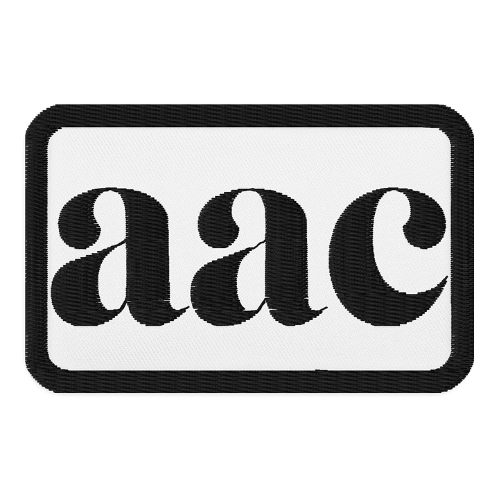 THE AAC PATCH - WHITE product image (1)