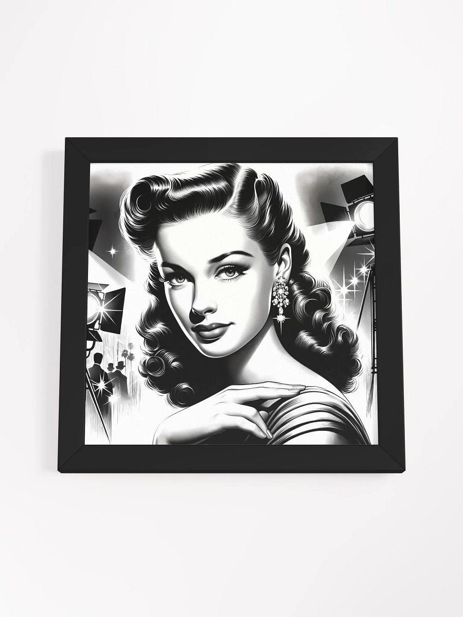 Noir Wall Art -Glamorous 50s Starlet product image (4)