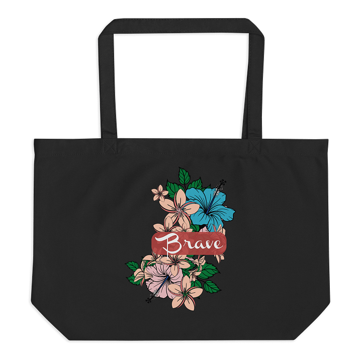 Organic Cotton Tote Bag Big, Brave product image (1)