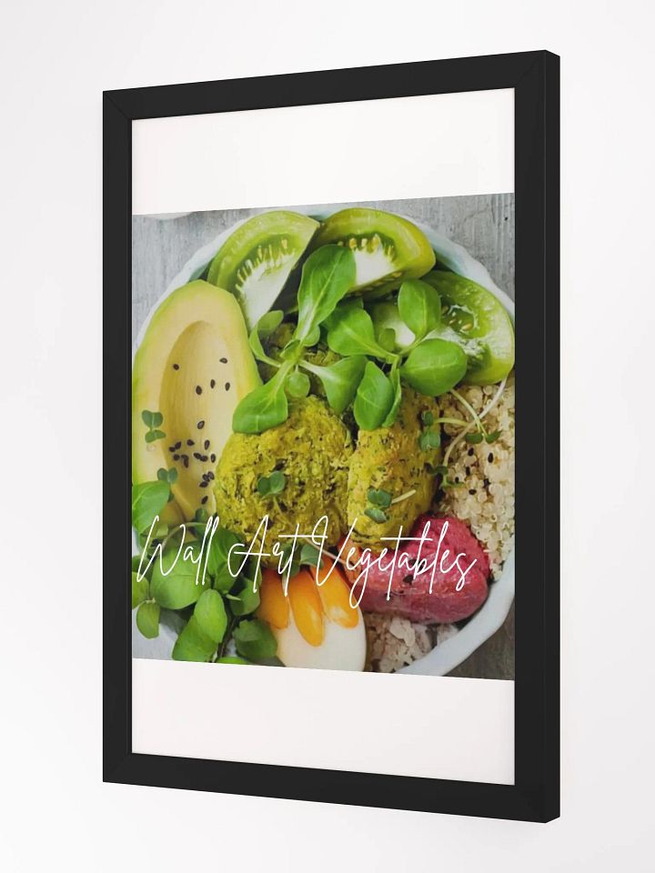 Wall Art Vegetable Framed High-Quality Matte Poster (in) product image (2)