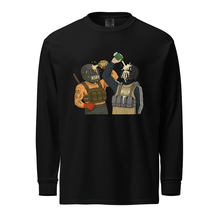 Chug Bros Long Sleeve Shirt (Front Image) product image (1)