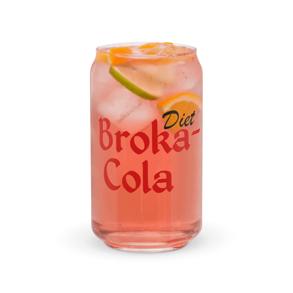 Broka-Cola Diet Can-Shaped Glass product image (37)