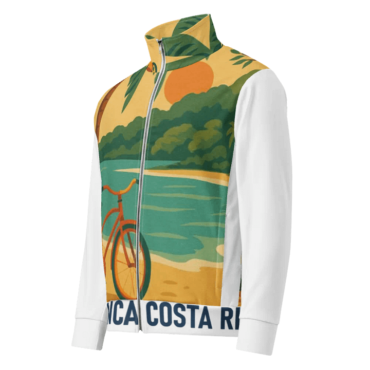 All-Over Print Recycled Unisex Track Jacket – Sustainable, Stylish, and Performance-Ready product image (1)