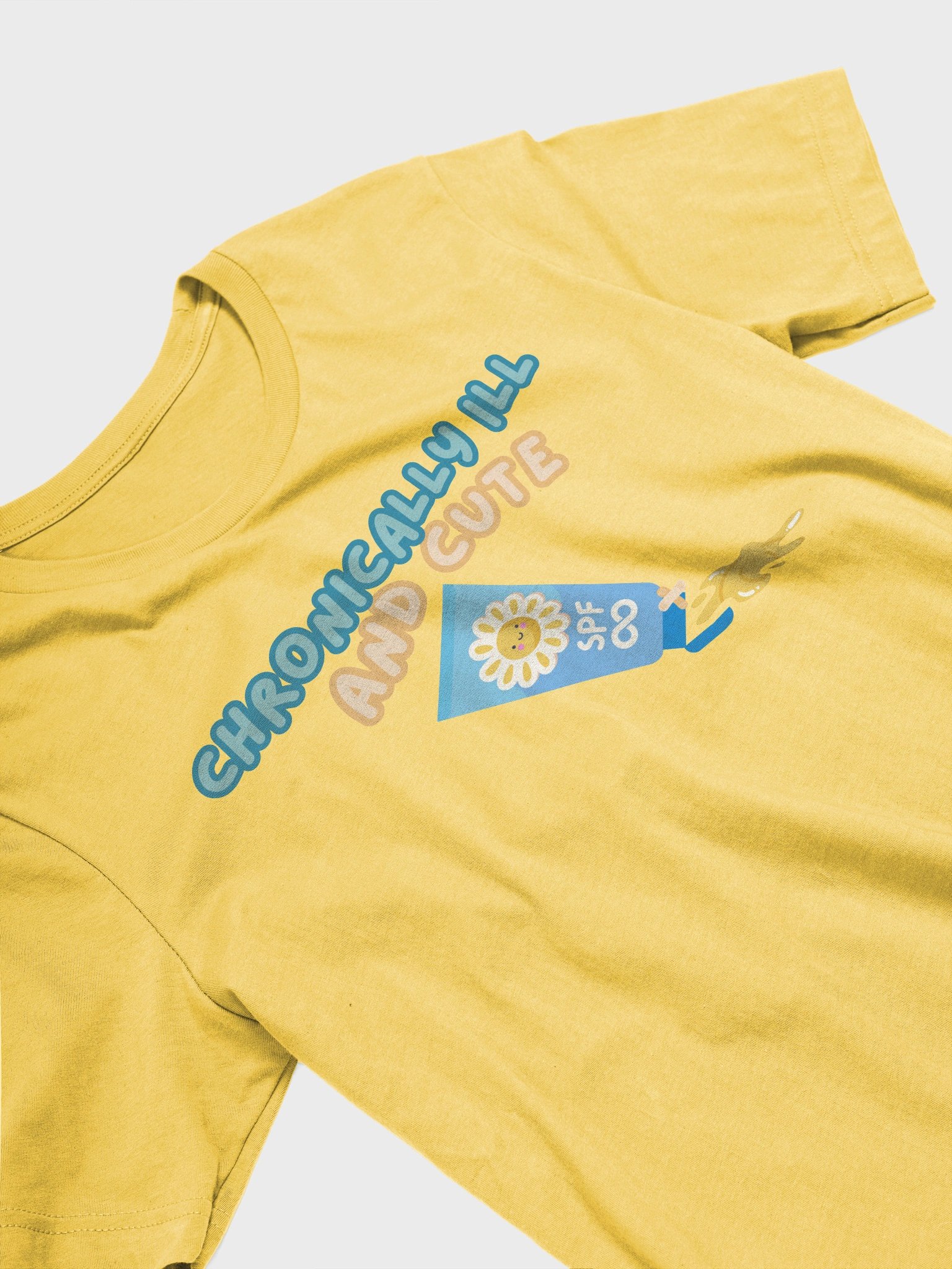 Summer Sunscreen Chronically Ill & Cute Tee product image (13)