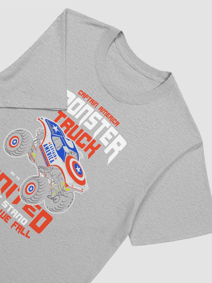Captain America Monster Truck T-Shirt product image (2)