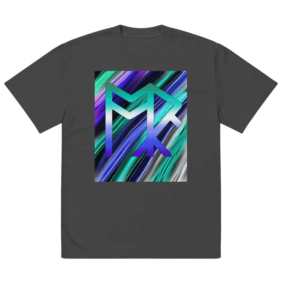 ToRk Rune Oversized Faded T-Shirt (Gay Male Tones) product image (3)