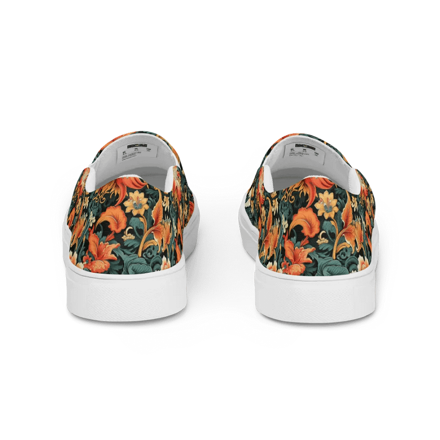 Sunset Flowers | Women's Slip-On Canvas Shoes product image (4)