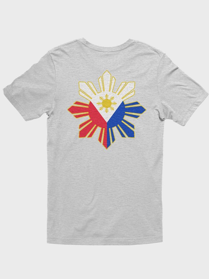 Mabuhay Innovations Supporter Tee, Logo Left Breast, Large Logo back, Philippine Flag Sun product image (18)