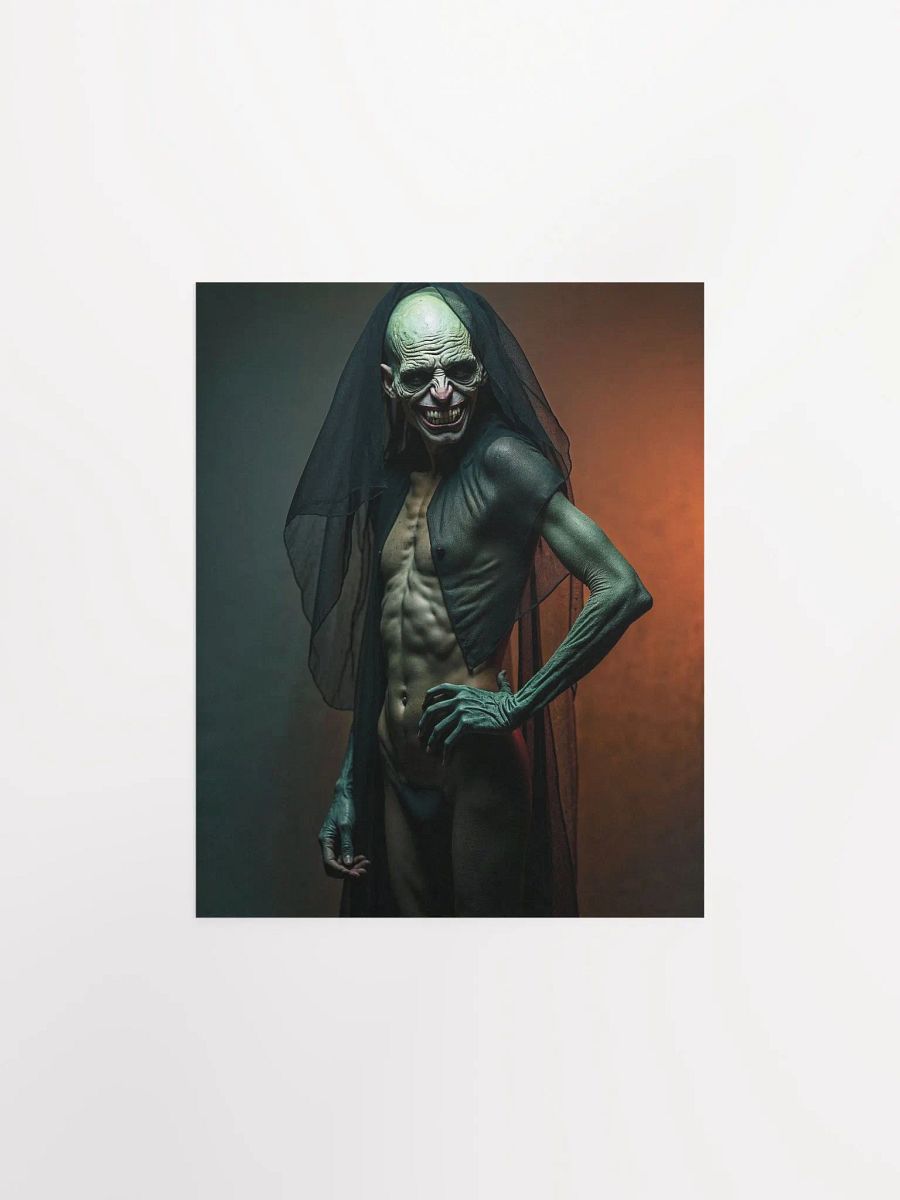 Veiled Grin Matte Poster product image (2)