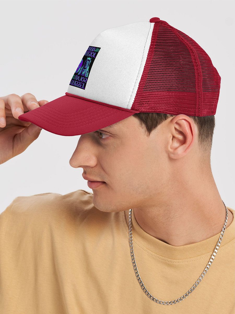 Space Oddity Squirrel Trucker Hat product image (7)
