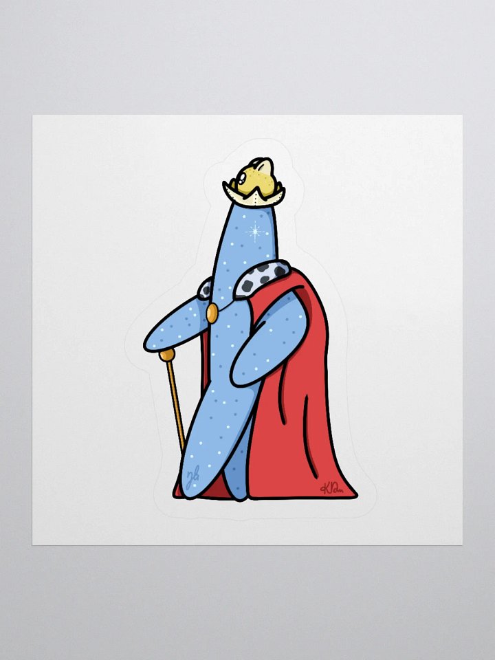 King Squish Sticker product image (1)