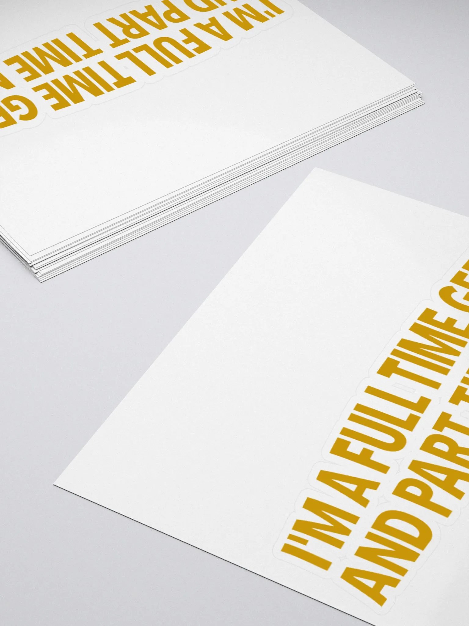 I'm A Full-Time Geek And Part Time Nerd Stickers product image (12)