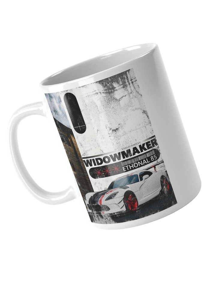 Widowmaker E85 Worn | White Glossy Mug product image (1)