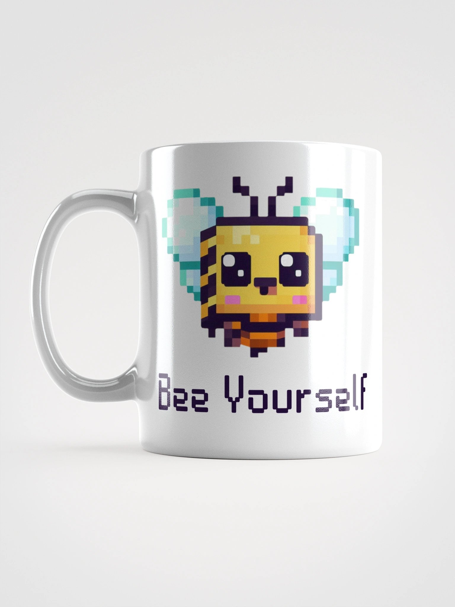 "Bee Yourself" Pixel Mug product image (6)