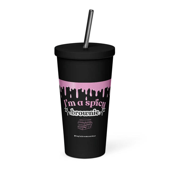 Tumbler - "I'm a spicy brownie" product image (1)