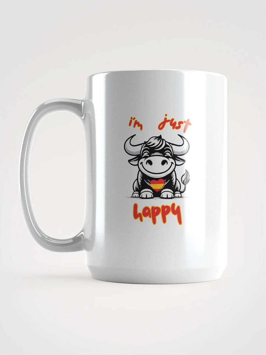 Happy Heart Bull Mug product image (6)