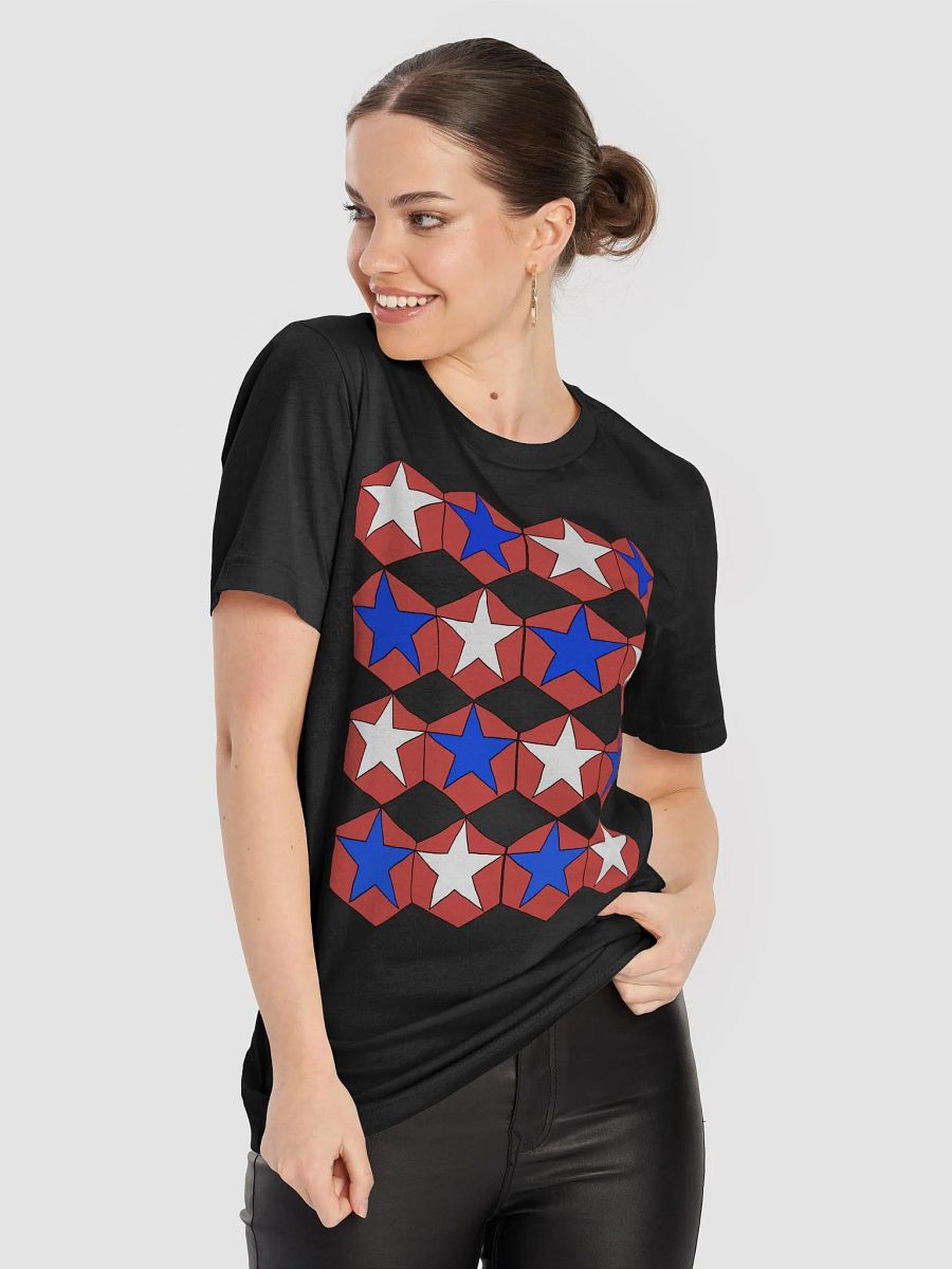 Stars Within Hexagons - Geometrical Design T-shirt product image (20)