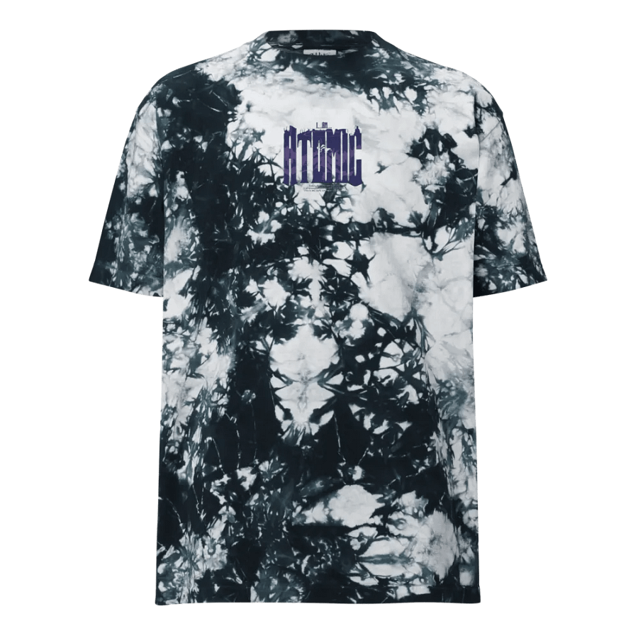CUSTOM I AM ATOMIC TIEDYE4ANIME OVERSIZED SHIRT product image (1)